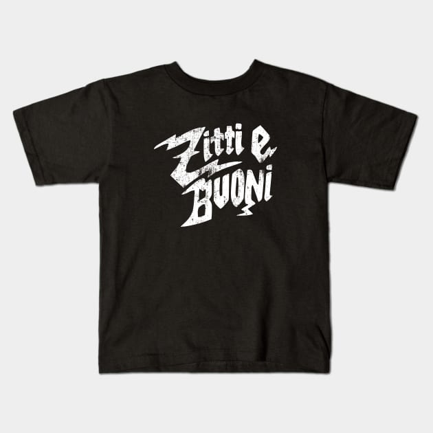 Zitti e Buoni Kids T-Shirt by redfancy